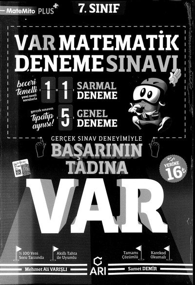 VAR MATEMATİK DENEME SINAVI