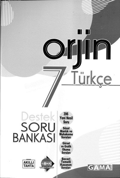 ORJİN TÜRKÇE SORU BANKASI