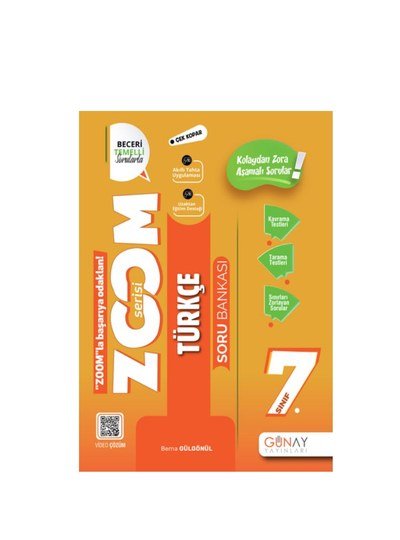 ZOOM SERİSİ TÜRKÇE SORU BANKASI SegaCopy Fotokopi Merkezi