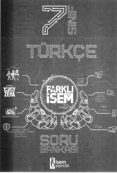 TÜRKÇE FARKLI İSEM SORU BANKASI SegaCopy Fotokopi Merkezi