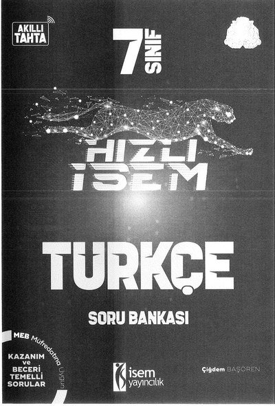 HIZLI İSEM TÜRKÇE SORU BANKASI
