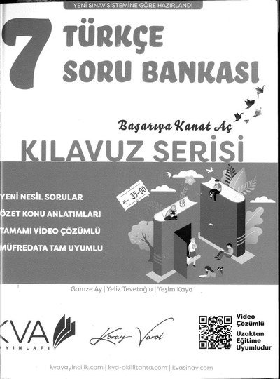 TÜRKÇE SORU BANKASI KILAVUZ SERİSİ