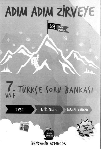 ADIM ADIM ZİRVEYE TÜRKÇE SORU BANKASI SegaCopy Fotokopi Merkezi