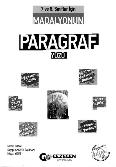 MADALYONUN PARAGRAF YÜZÜ
