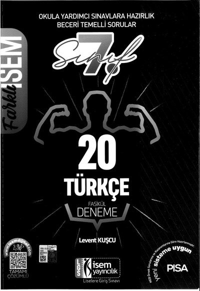 20 TÜRKÇE FASİKÜL DENEME SegaCopy Fotokopi Merkezi