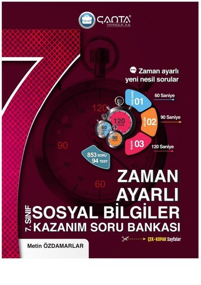 ZAMAN AYARLI SOSYAL BİLGİLER SORU BANKASI SegaCopy Fotokopi Merkezi