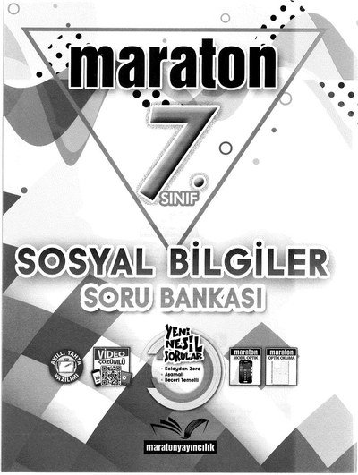 MARATON SOSYAL BİLGİLER SORU BANKASI