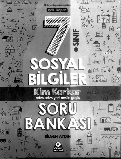SOSYAL BİLGİLER KİM KORKAR SORU BANKASI SegaCopy Fotokopi Merkezi
