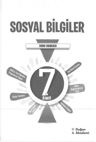 SOSYAL BİLGİLER SORU BANKASI SegaCopy Fotokopi Merkezi