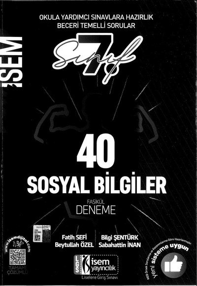 40 SOSYAL BİLGİLER FASİKÜL DENEME SegaCopy Fotokopi Merkezi