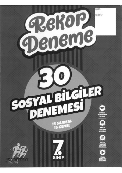 REKOR DENEME 30 SOSYAL BİLGİLER DENEMESİ SegaCopy Fotokopi Merkezi