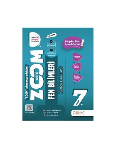 ZOOM SERİSİ FEN BİLİMLERİ SORU BANKASI SegaCopy Fotokopi Merkezi