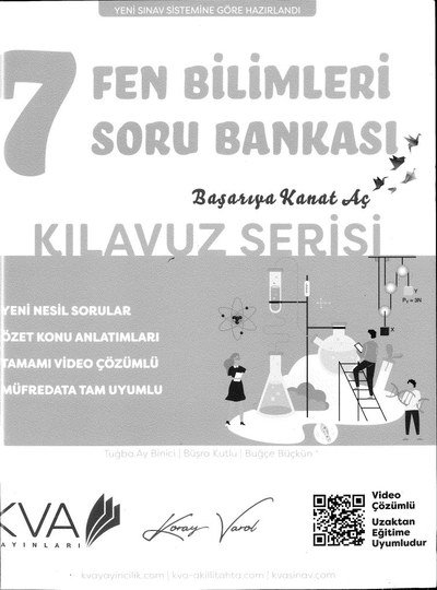 FEN BİLİMLERİ SORU BANKASI KILAVUZ SERİSİ