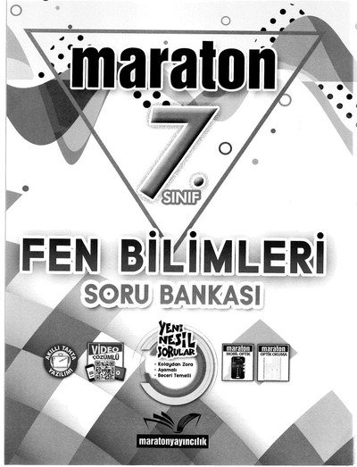 MARATON FEN BİLİMLERİ SORU BANKASI