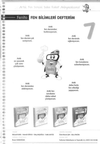 FEN BİLİMLERİ DEFTERİM FENİTO