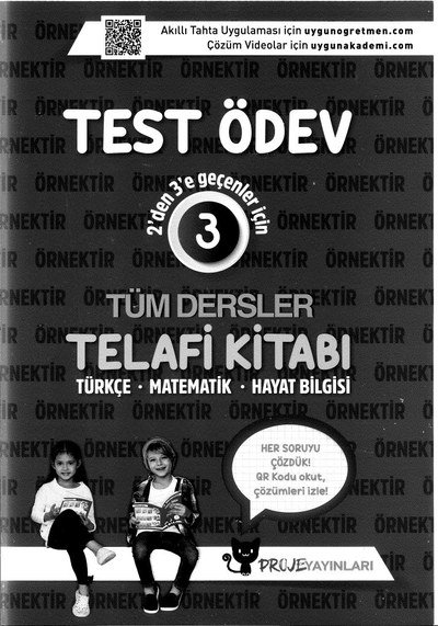 TÜM DERSLER TELAFİ KİTABI