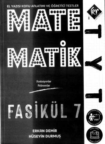 MATEMATİK FASİKÜL 7 (EL YAZISI KONU ANLATIMI VE ÖĞRETİCİSİ TESTLER)