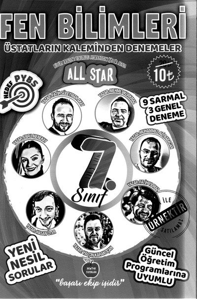 FEN BİLİMLERİ ÜSTATLARIN KALEMİNDEN DENEMELER SegaCopy Fotokopi Merkezi