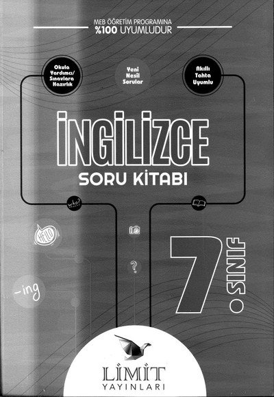 İNGİLİZCE SORU KİTABI