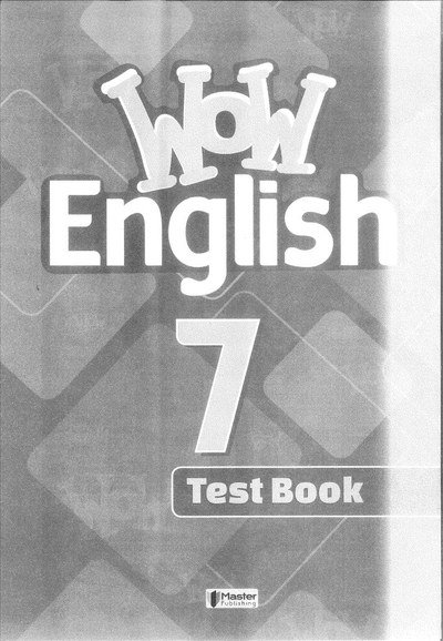 WOW ENGLISH TEST BOOK