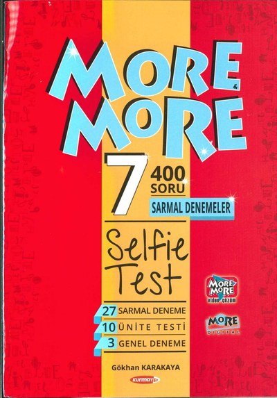 MORE MORE 400 SORU SARMAL DENEMELER SELFIE TEST SegaCopy Fotokopi Merkezi