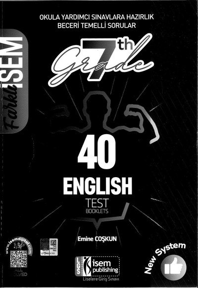 40 ENGLISH TEST BOOKLETS SegaCopy Fotokopi Merkezi