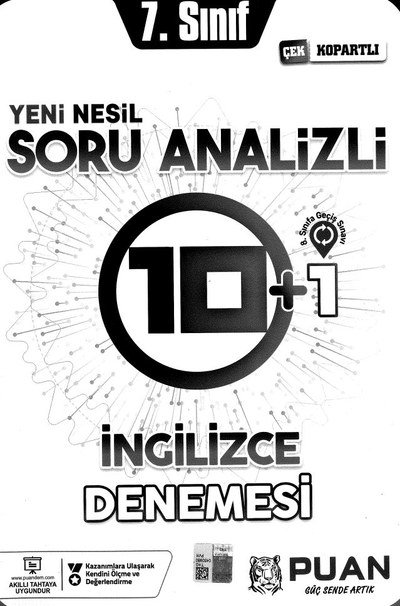 YENİ NESİL SORU ANALİZİ İNGİLİZCE DENEMESİ