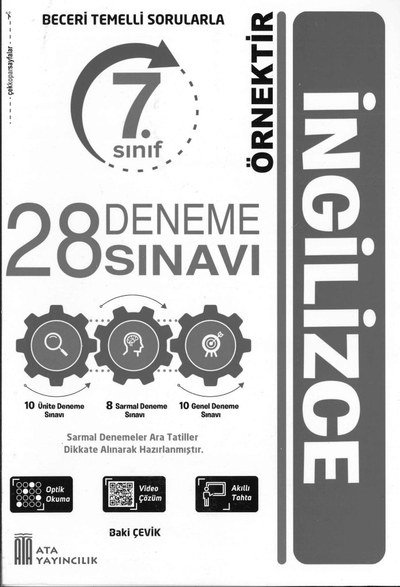 28 DENEME SINAVI İNGİLİZCE