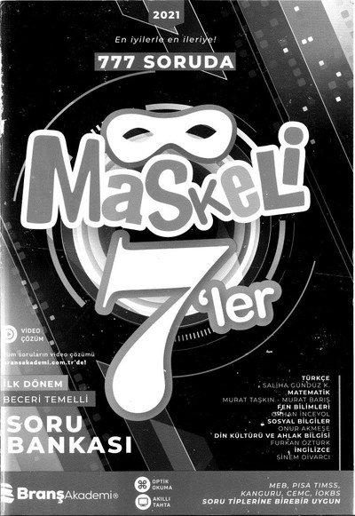 777 SORUDA MASKELİ 7'LER SegaCopy Fotokopi Merkezi