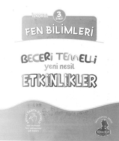 FEN BİLİMLERİ BECERİ TEMELLİ ETKİNLİKLER SegaCopy Fotokopi Merkezi