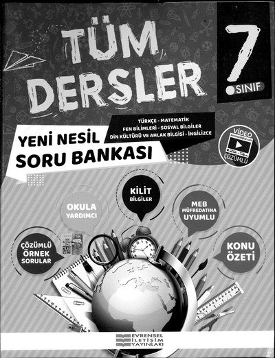 TÜM DERSLER YENİ NESİL SORU BANKASI SegaCopy Fotokopi Merkezi