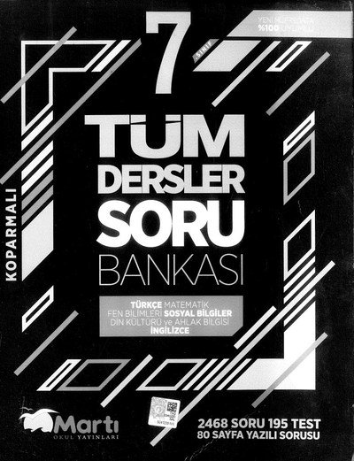 TÜM DERSLER SORU BANKASI SegaCopy Fotokopi Merkezi