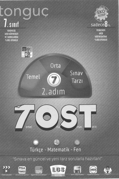 TEMEL ORTA SINAV TARZI 2. ADIM TOST SegaCopy Fotokopi Merkezi
