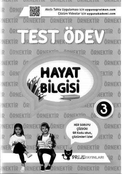 HAYAT BİLGİSİ TEST ÖDEV SegaCopy Fotokopi Merkezi