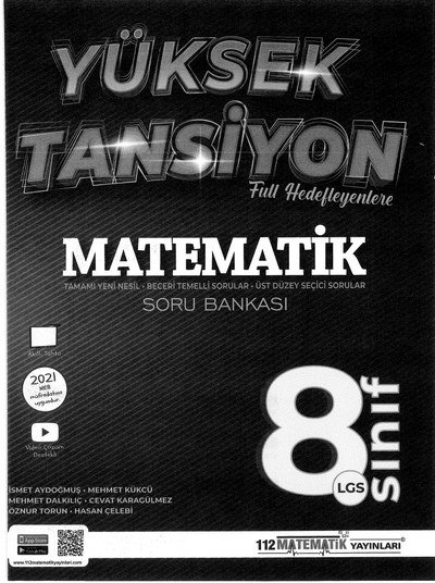 YÜKSEK TANSİYON MATEMATİK SORU BANKASI