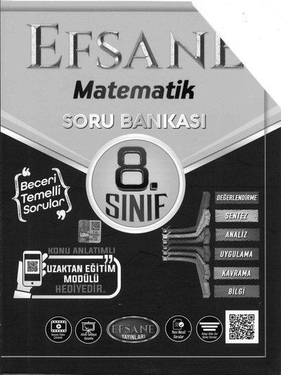 EFSANE MATEMATİK SORU BANKASI SegaCopy Fotokopi Merkezi