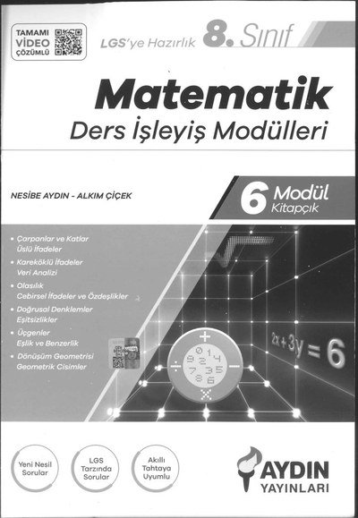 MATEMATİK DERS İŞLEYİŞ MODÜLLERİ