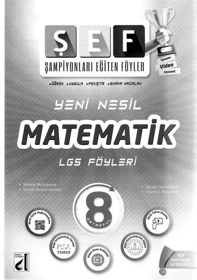ŞEF ŞAMPİYONLARI EĞİTEN FÖYLER MATEMATİK LGS FÖYLERİ SegaCopy Fotokopi Merkezi