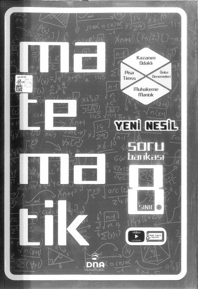 MATEMATİK YENİ NESİL SORU BANKASI SegaCopy Fotokopi Merkezi