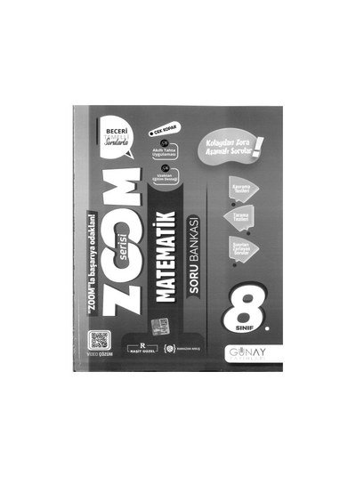 ZOOM SERİSİ MATEMATİK SORU BANKASI SegaCopy Fotokopi Merkezi