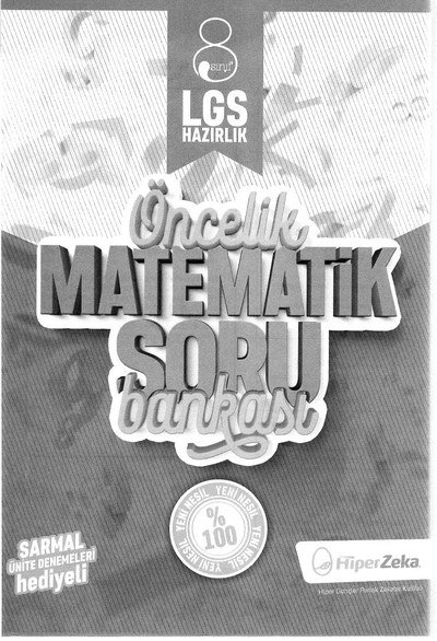 ÖNCELİK MATEMATİK SORU BANKASI SegaCopy Fotokopi Merkezi