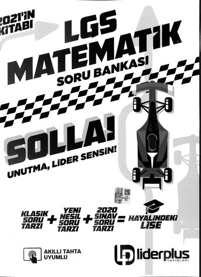 LGS MATEMATİK SORU BANKASI SOLLA!