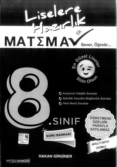 LİSELERE HAZIRLIK MATEMATİK SEVER ÖĞRETİR