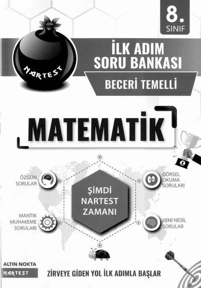 MATEMATİK İLK ADIM SORU BANKASI BECERİ TEMELLİ SegaCopy Fotokopi Merkezi
