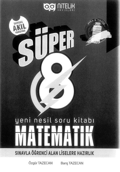 SÜPER YENİ NESİL SORU KİTABI MATEMATİK