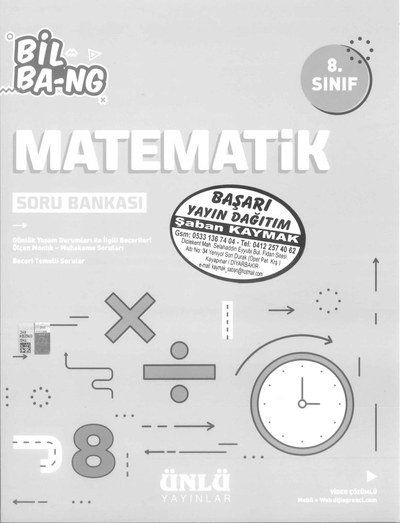 MATEMATİK BİL BA-NG SORU BANKASI SegaCopy Fotokopi Merkezi