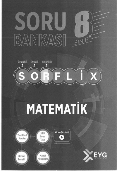SORU BANKASI SORFLİX MATEMATİK SegaCopy Fotokopi Merkezi