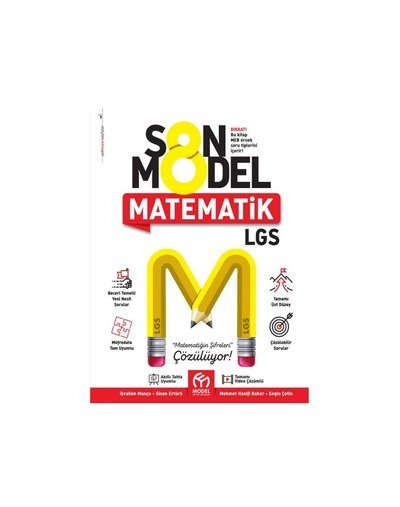 SON MODEL MATEMATİK LGS SegaCopy Fotokopi Merkezi
