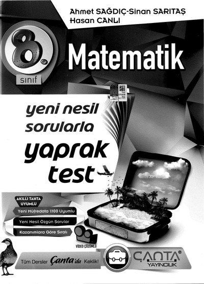 MATEMATİK YENİ NESİL SORULARLA YAPRAK TEST SegaCopy Fotokopi Merkezi