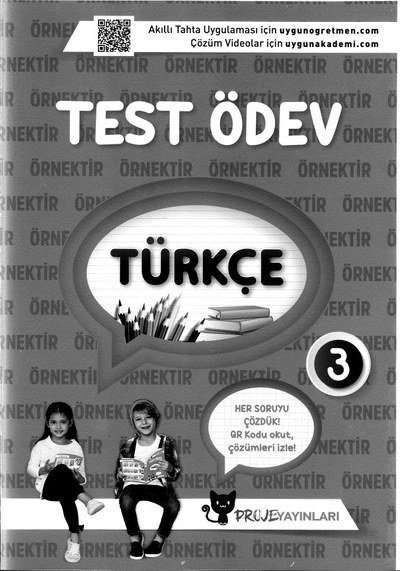 TÜRKÇE TEST ÖDEV SegaCopy Fotokopi Merkezi